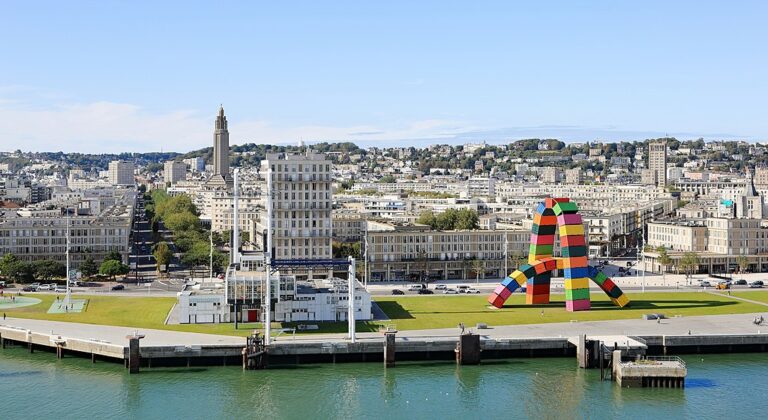 Panorama Le Havre ville en normandie